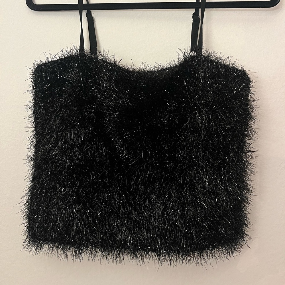 Forever21 Sparkle Crop Top/Tube Top
